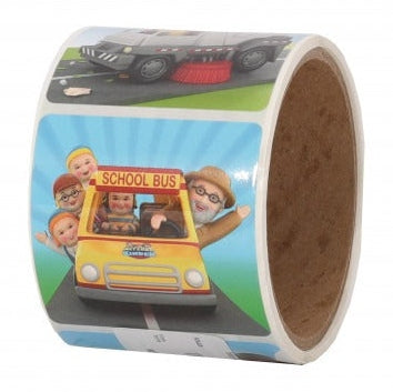 Mitzvah Kinder Stickers Vehicle Roll