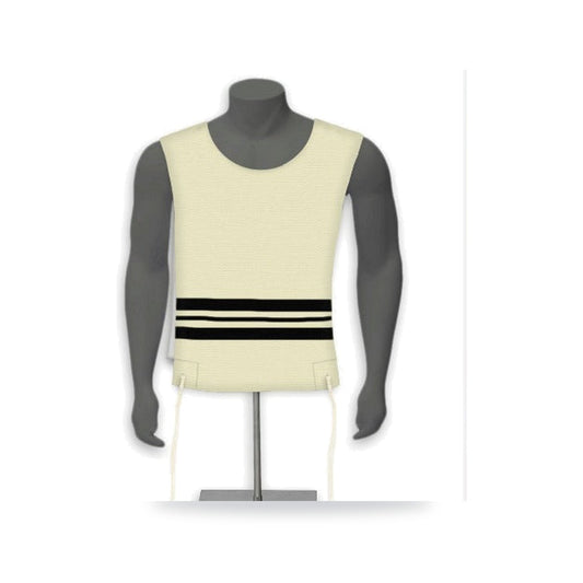 Keter Wool & Silk Tzitzis – Chabad Cut, Ashkenaz – Adult