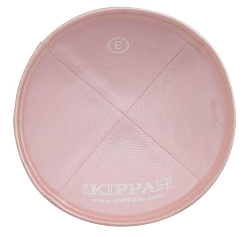 iKippah Baby Pink Burlap