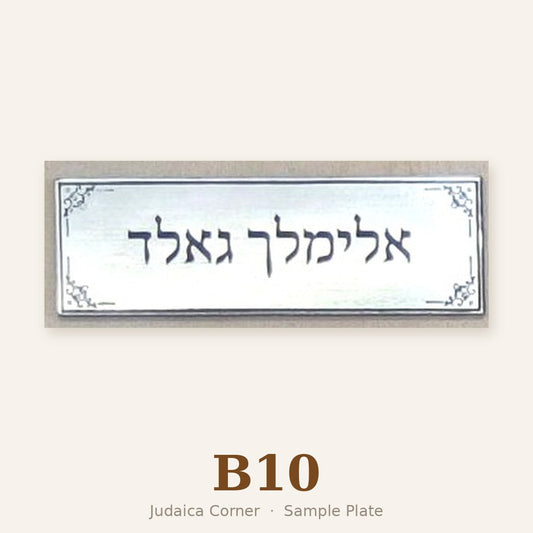Sample plate B10