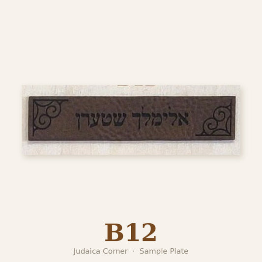 Sample plate B12