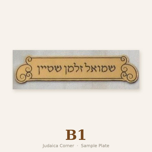 Sample plate B1