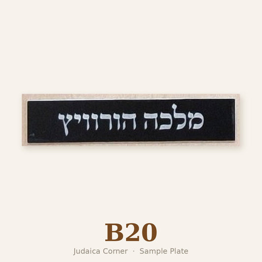 Sample plate B20