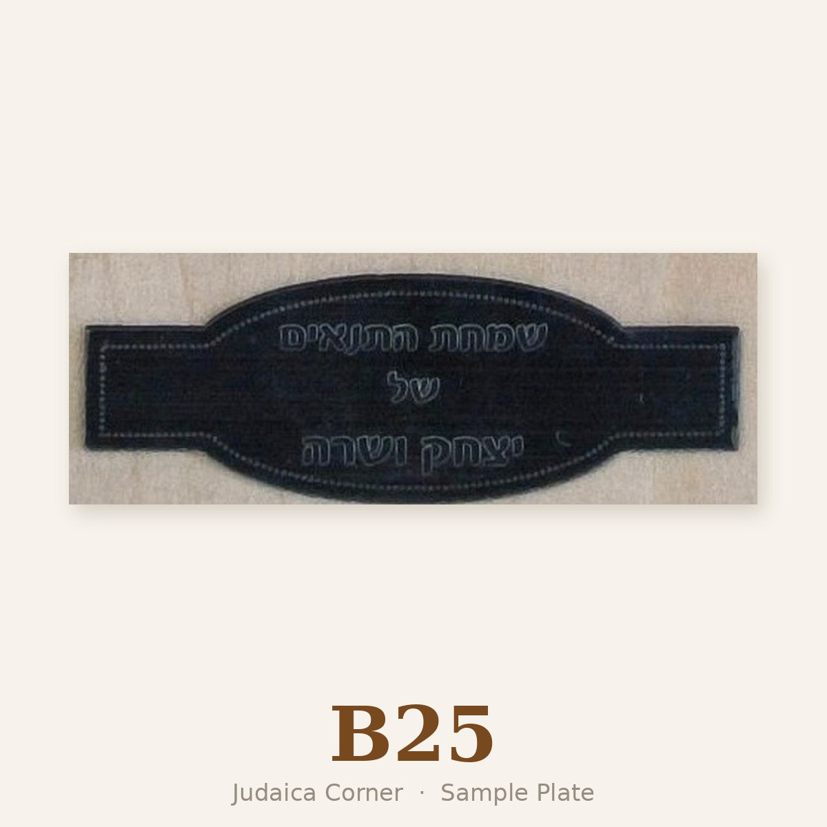 Sample plate B25