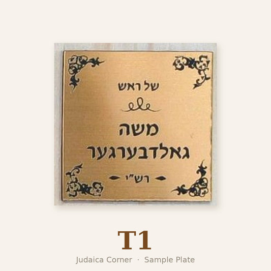 Sample plate T1