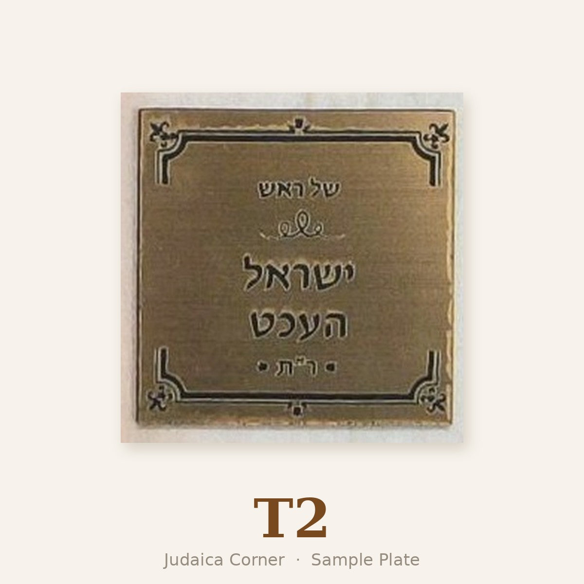 Sample plate T2