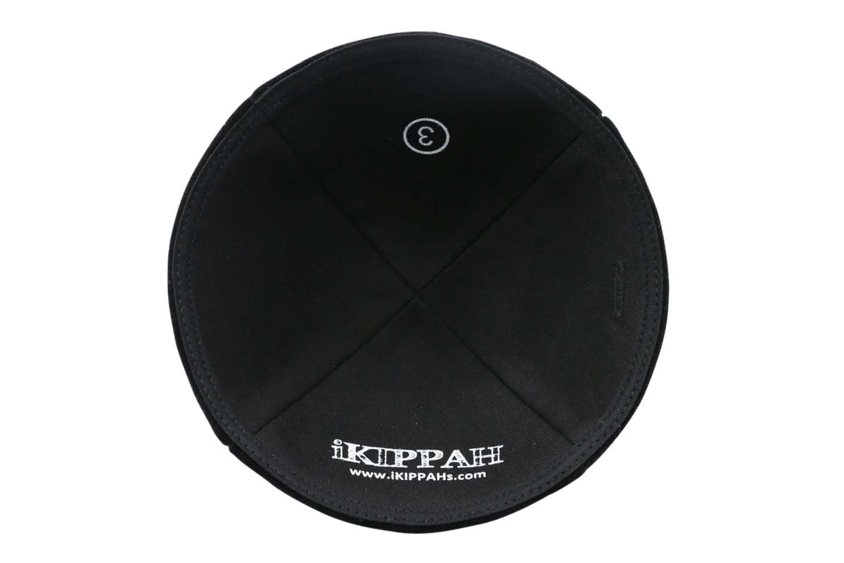 iKippah Black Velvet - Rimless