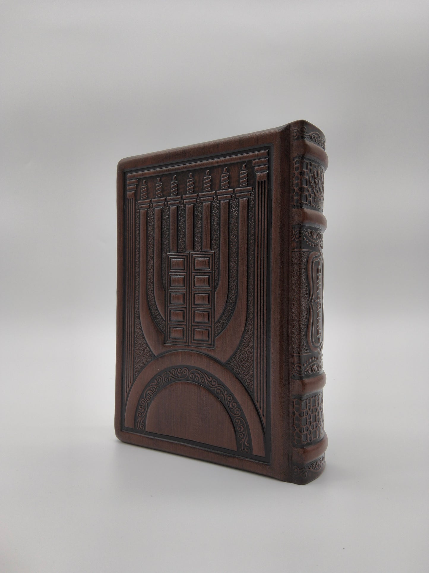סידור עבודת השם תפלת השחר בינוני  Antique Brown [90]