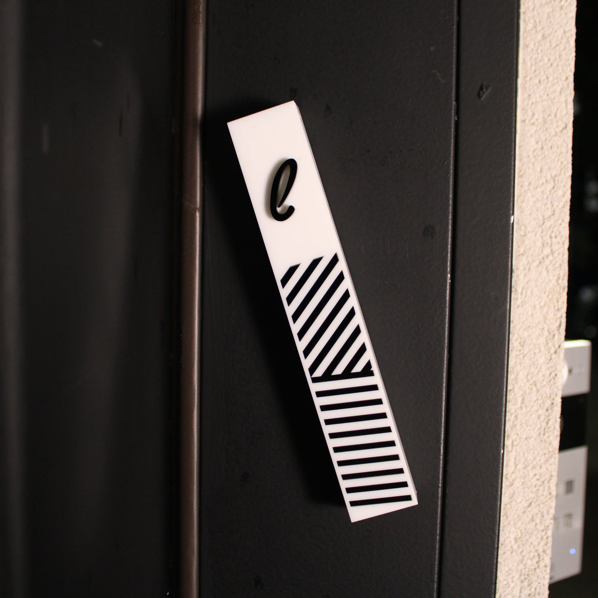 Linear Wood Mezuzah