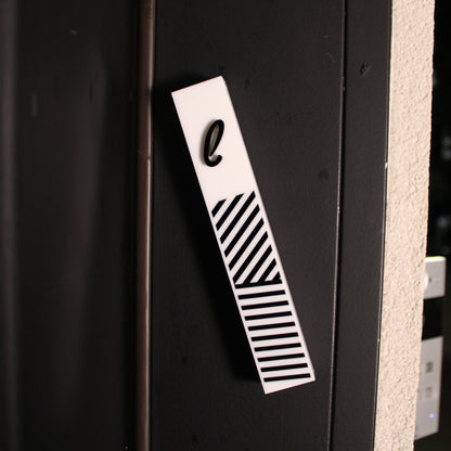Linear Wood Mezuzah