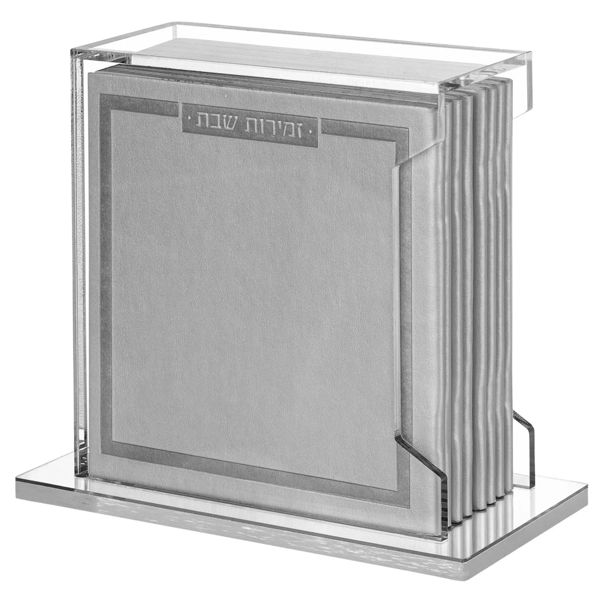 Lucite Bencher Holder With 6 Benchers [Silver/Silver]