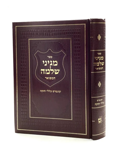 מגיני שלמה המפואר על הש''ס - קונטרס כללי חזקה