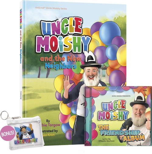 Uncle Moishy and The New Neighbors CD / Book