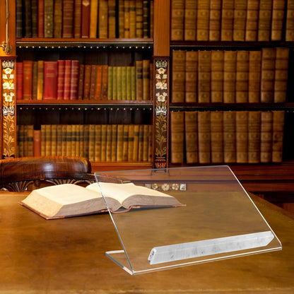 Lucite Lux Tabletop Shtender - Marble Edge