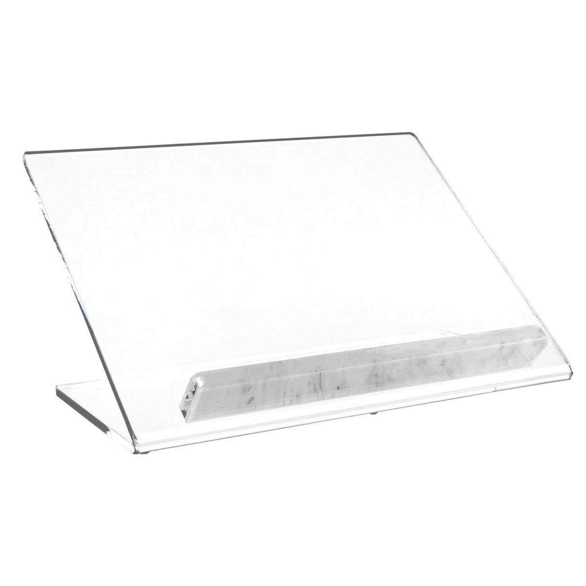 Lucite Lux Tabletop Shtender - Marble Edge