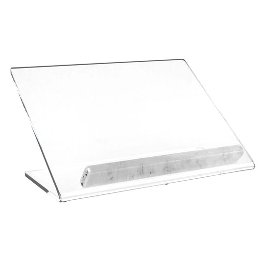 Lucite Lux Tabletop Shtender - Marble Edge