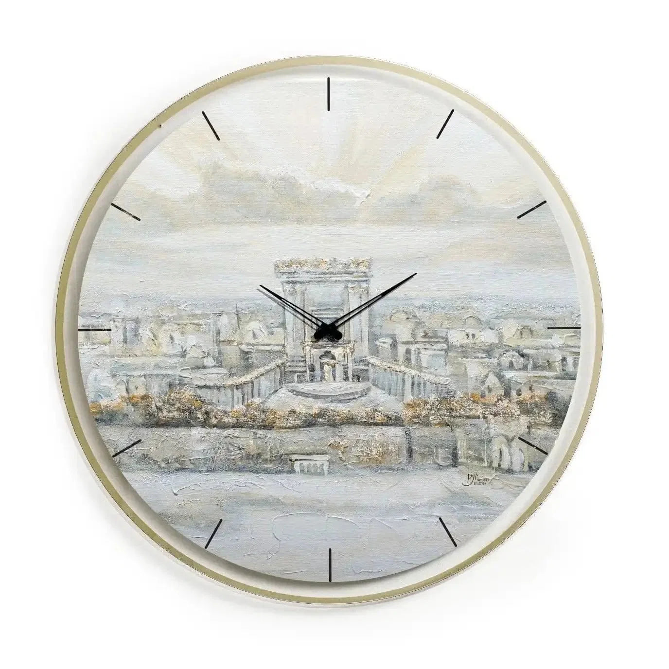 Lucite Clock - Bais Hamikdash [20"] {WL}