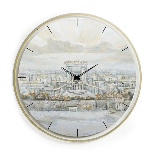 Lucite Clock - Bais Hamikdash [20"] {WL}