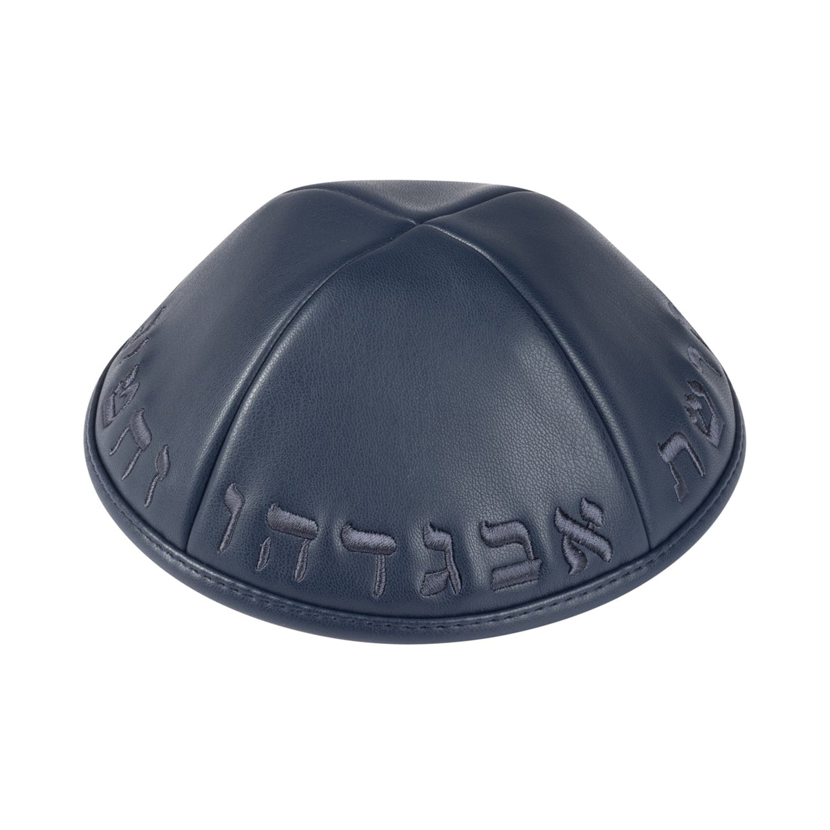 iKippah Leather W/ Aleph Bais