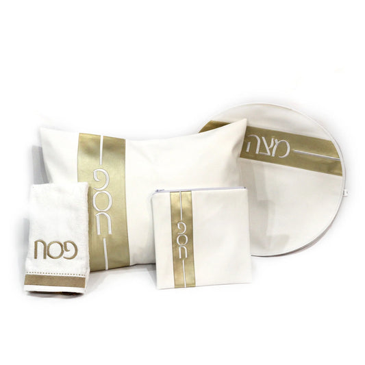 Vertical Pesach Set-GOLD